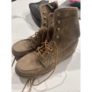 wolverine boots 7M Pigskin Beige